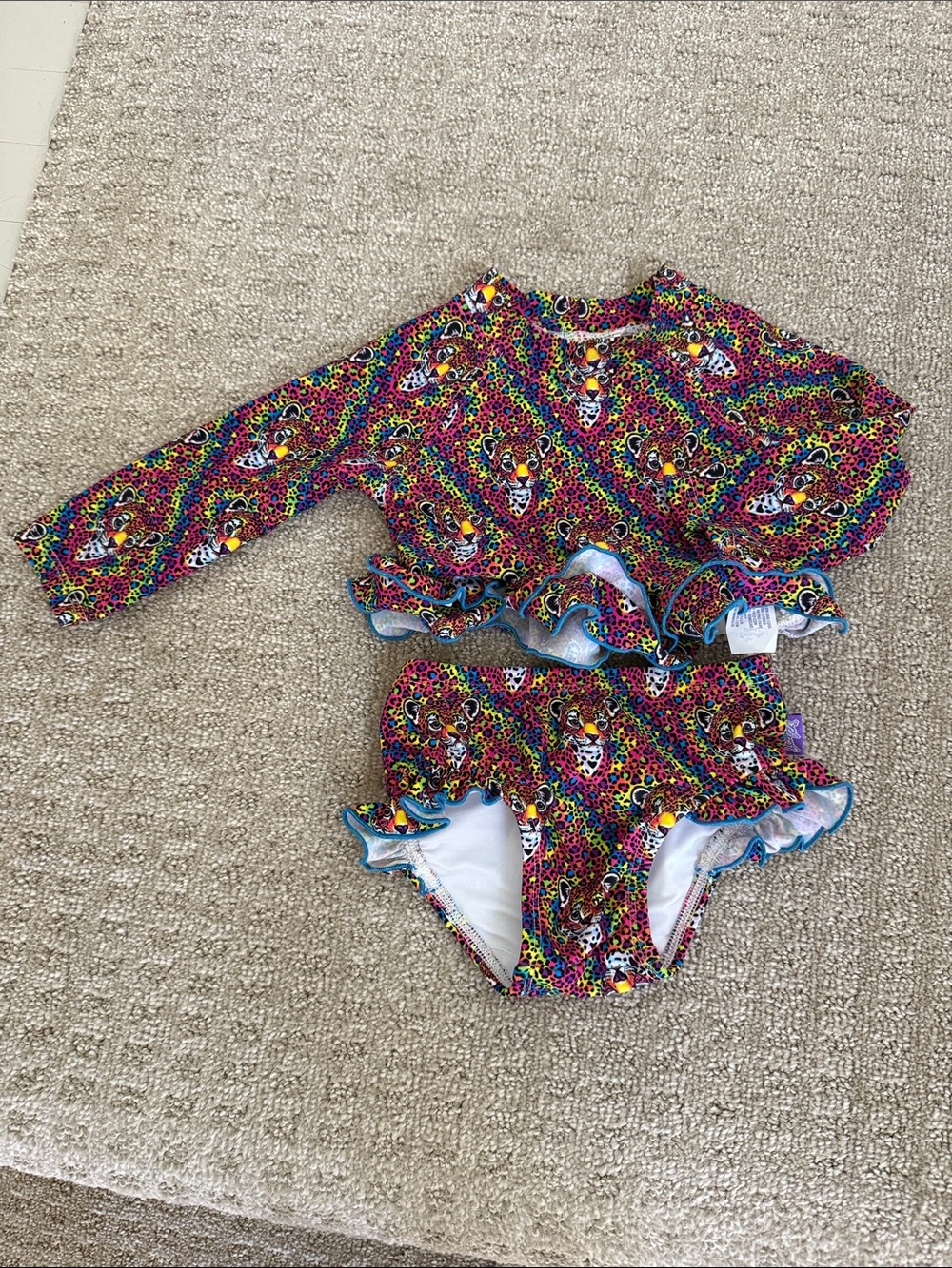 Posh Peanut Lisa Frank Baby Bathing Suit